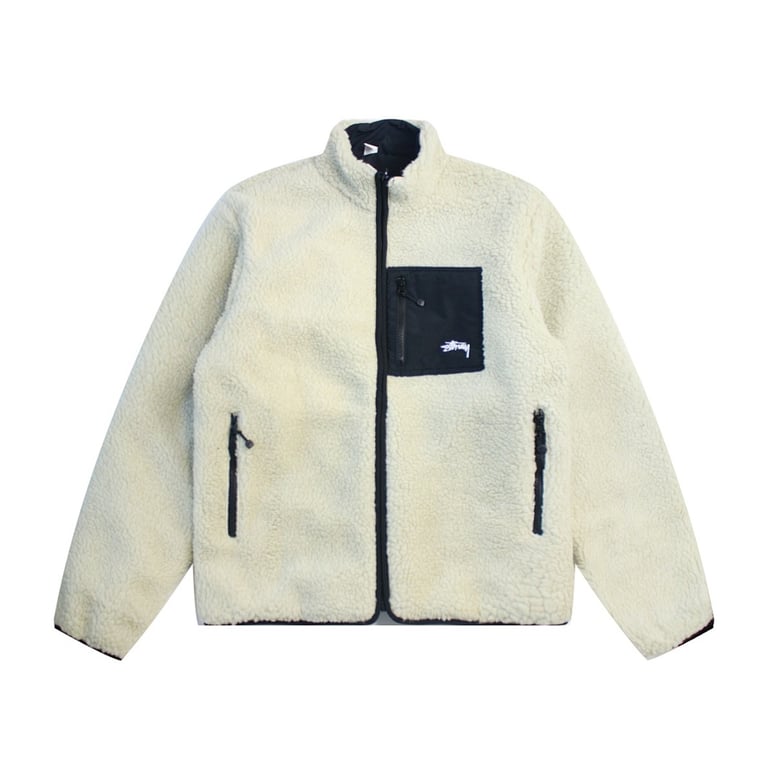 Stüssy 8 Ball Sherpa Reversible Jacket - 13