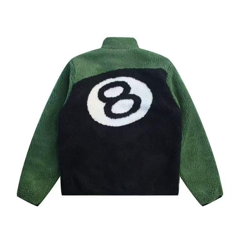 Stüssy 8 Ball Sherpa Reversible Jacket - 16