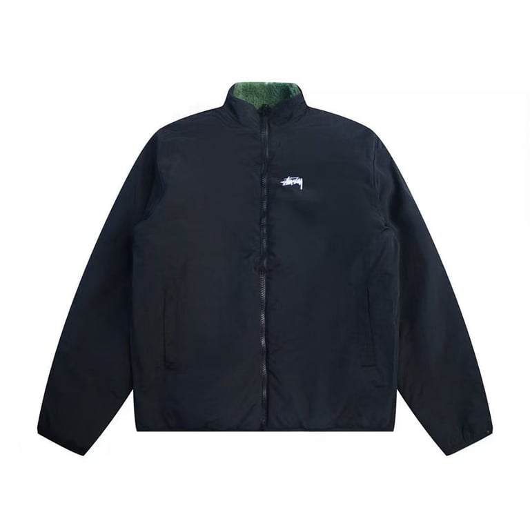 Stüssy 8 Ball Sherpa Reversible Jacket - 17