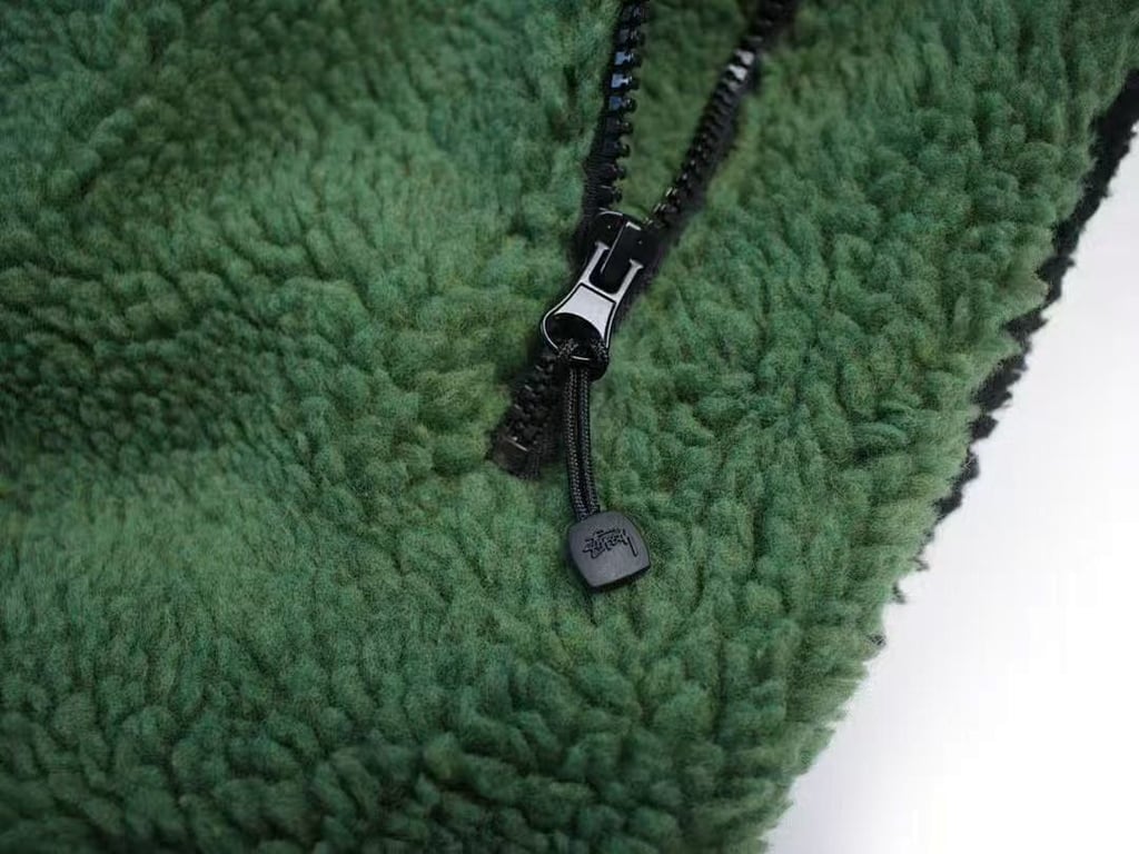 Stüssy 8 Ball Sherpa Reversible Jacket - 19