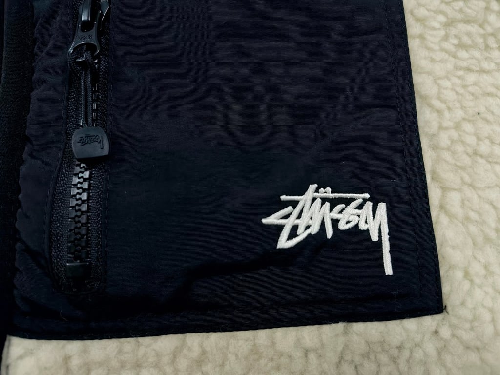 Stüssy 8 Ball Sherpa Reversible Jacket - 25