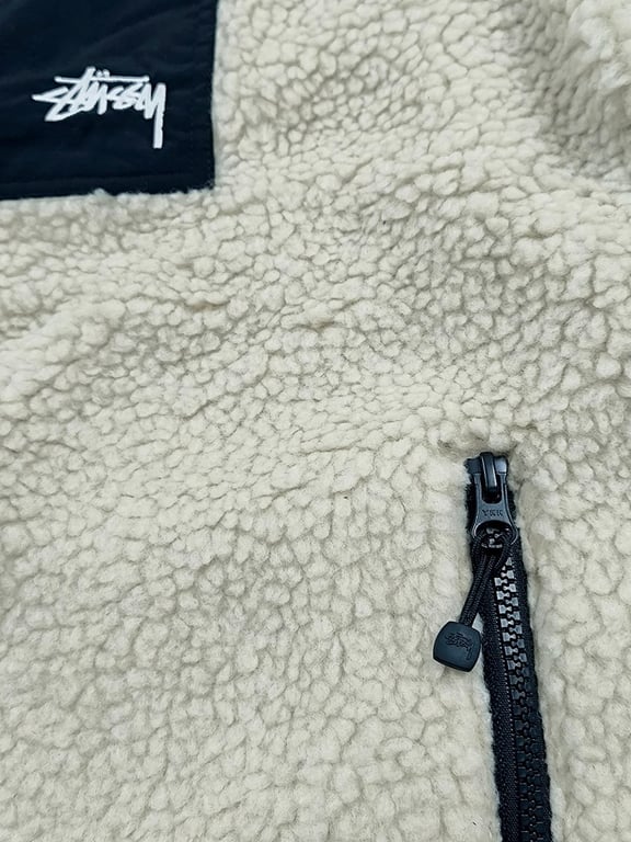 Stüssy 8 Ball Sherpa Reversible Jacket - 26