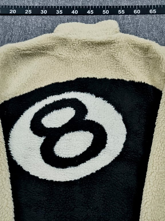 Stüssy 8 Ball Sherpa Reversible Jacket - 28