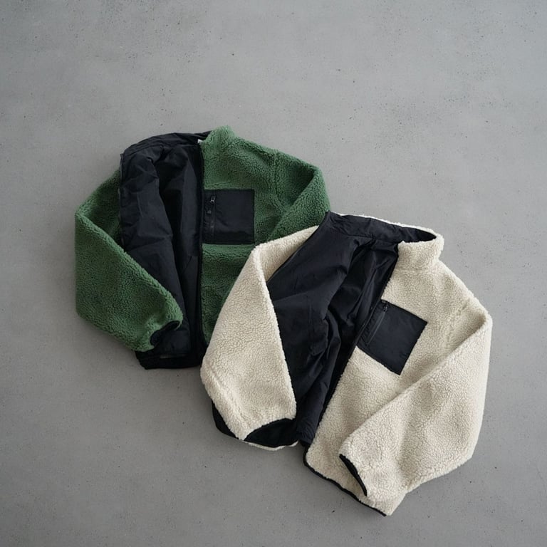 Stüssy 8 Ball Sherpa Reversible Jacket - 5
