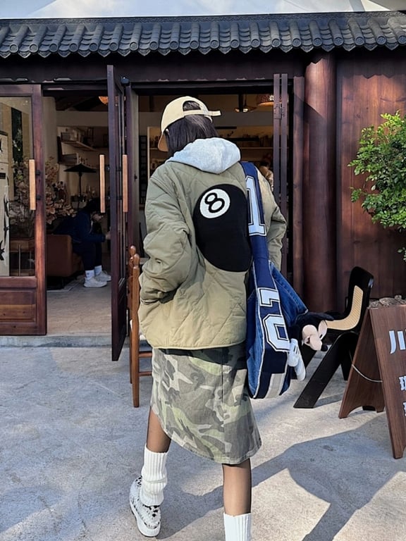 Stüssy 8 Ball Quilted Liner Jacket - 21