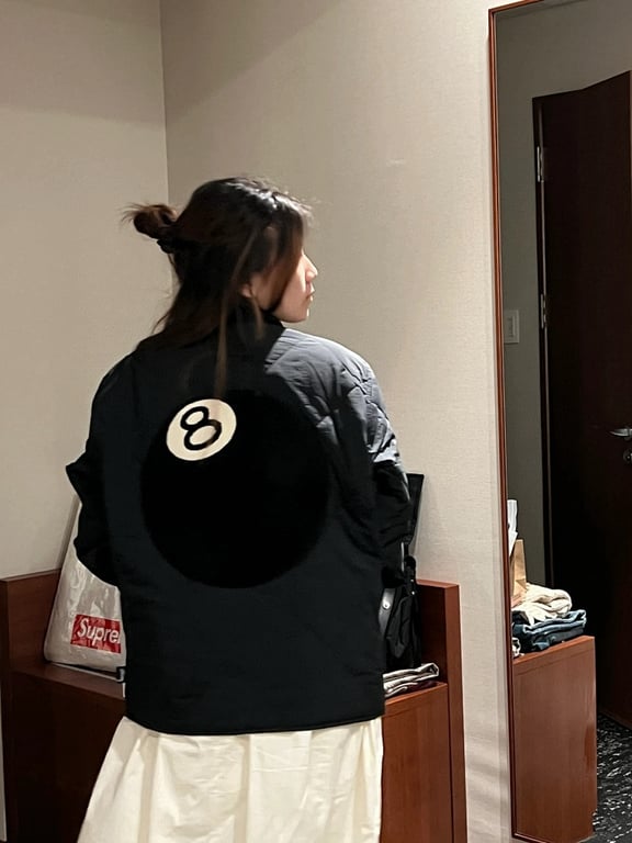 Stüssy 8 Ball Quilted Liner Jacket - 25