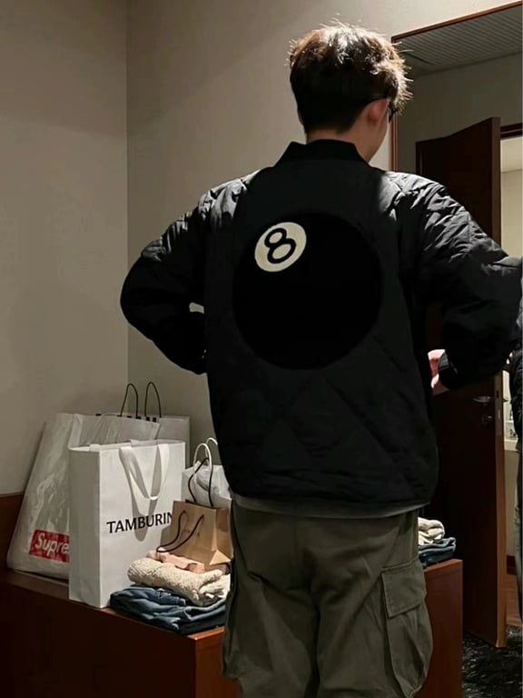 Stüssy 8 Ball Quilted Liner Jacket - 27