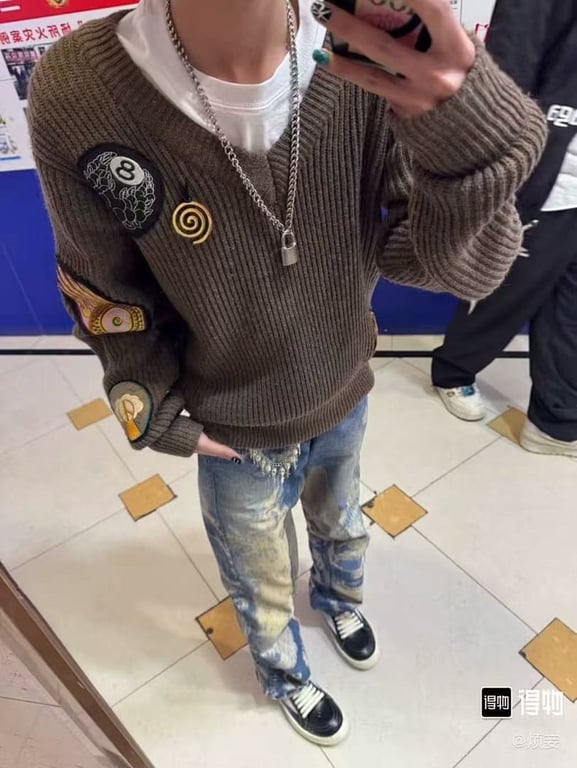 Stüssy x Dries Van Noten Badge Sweater - 7