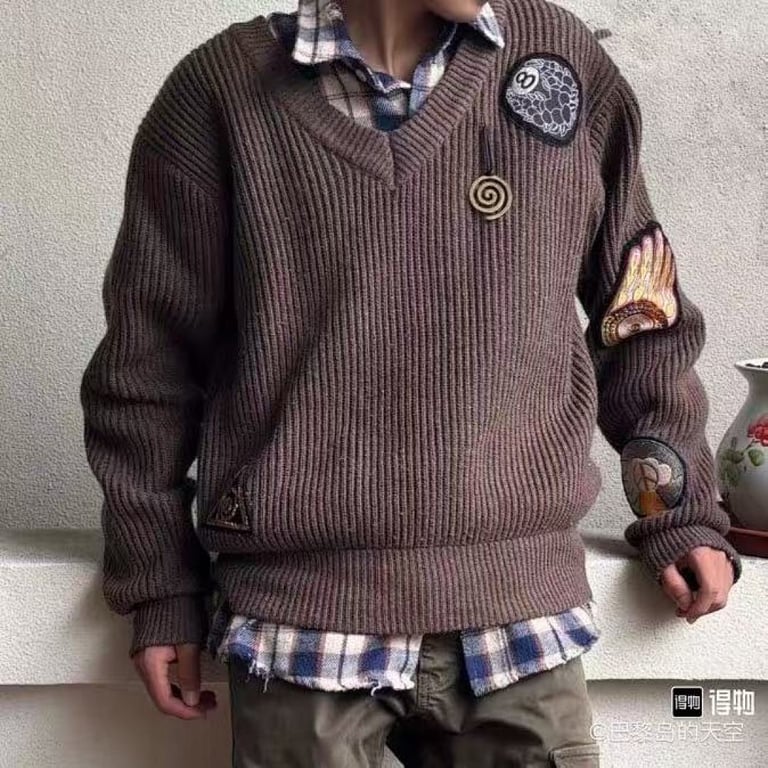 Stüssy x Dries Van Noten Badge Sweater - 8