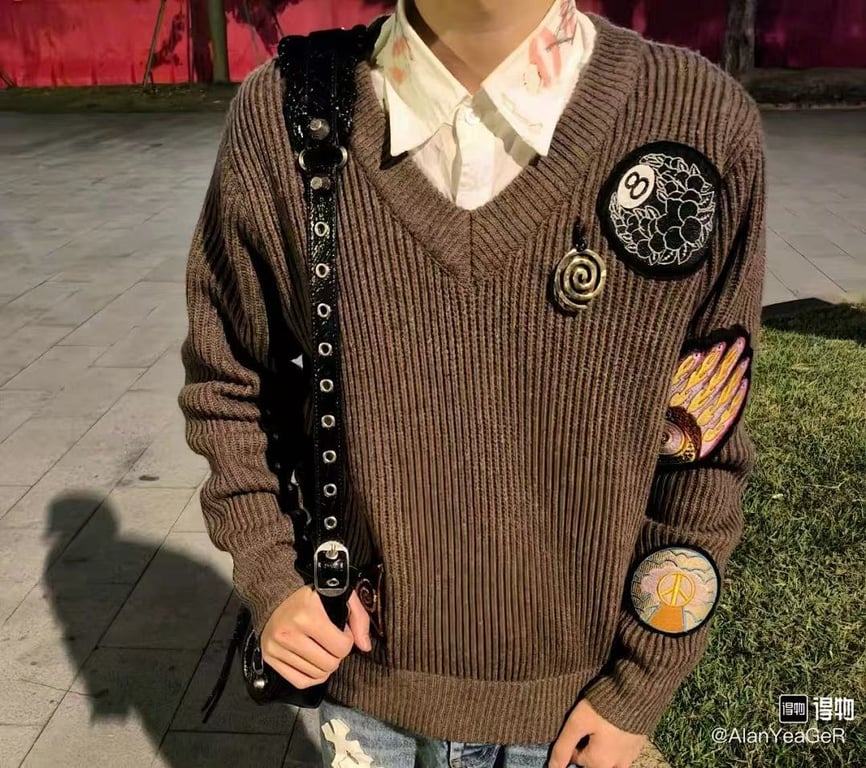 Stüssy x Dries Van Noten Badge Sweater - 9