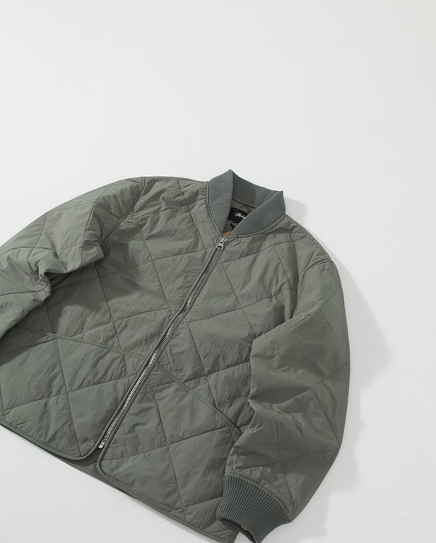 Stüssy Dice Quilted Liner Jacket - 13