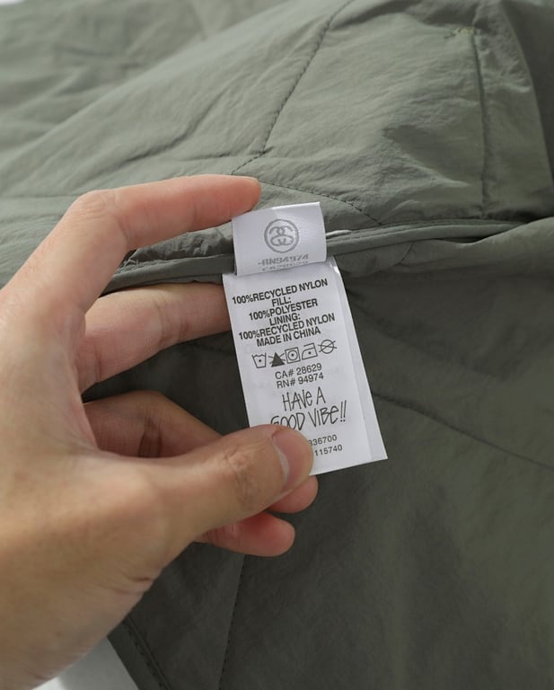 Stüssy Dice Quilted Liner Jacket - 20