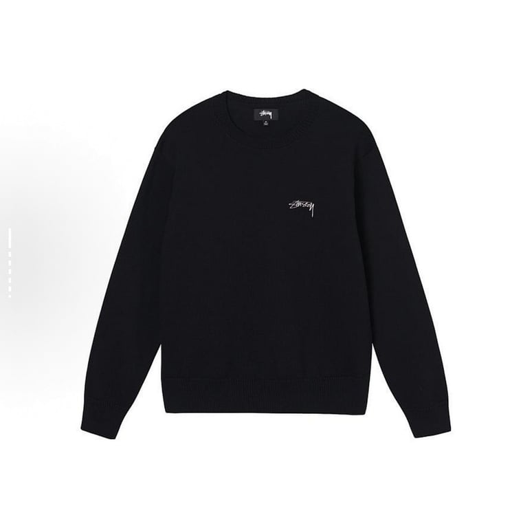 Stüssy Care Label Sweater Black - 9