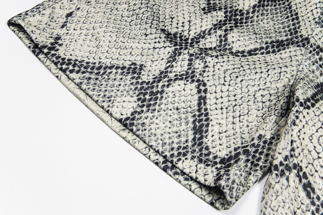 Stüssy Snake Print Loose-Fit Shorts - 7