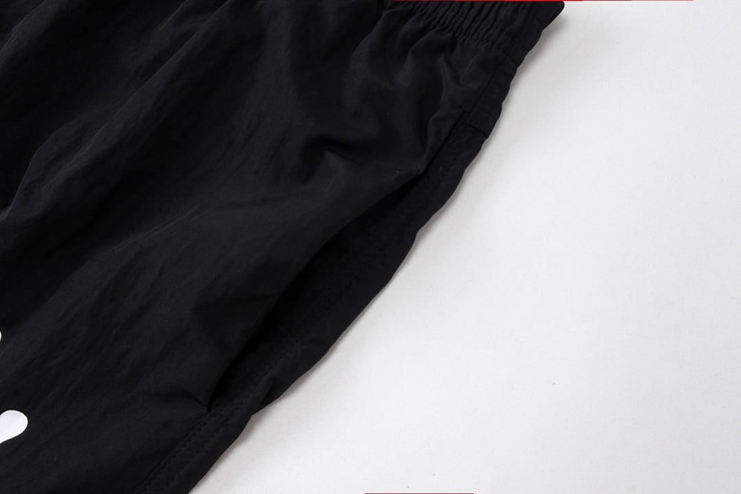 Stüssy Classic Solid Logo Loose-Fit Shorts Black - 6