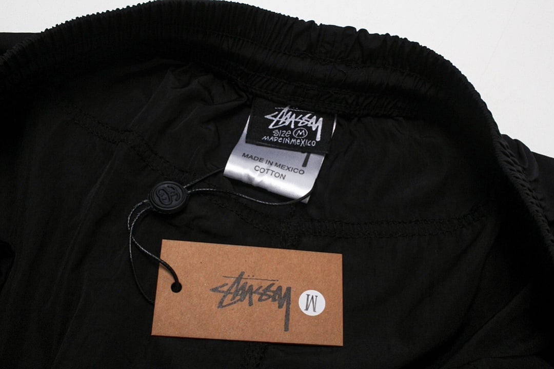 Stüssy x Nike Collaboration Beach Shorts Black - 4