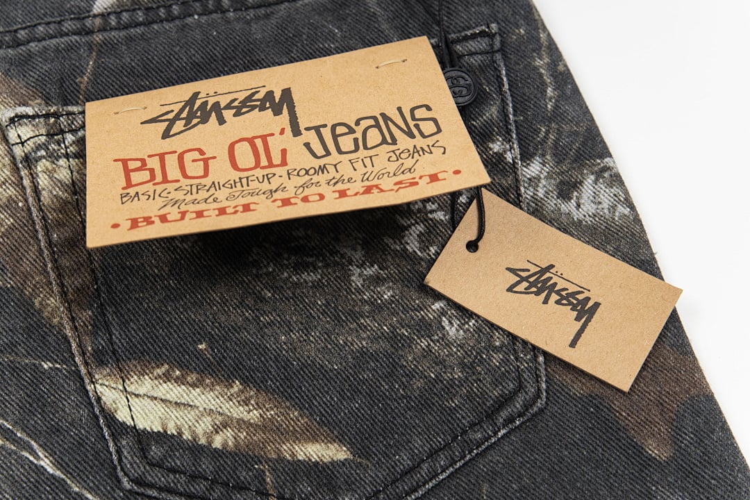 Stüssy FW23 Big Ol' Jean Realtree Edge Relaxed Denim Shorts - 11
