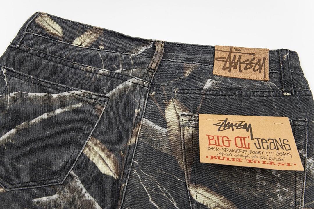 Stüssy FW23 Big Ol' Jean Realtree Edge Relaxed Denim Shorts - 12