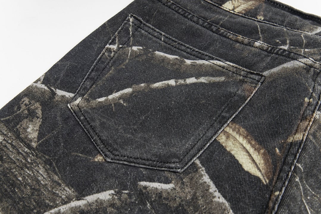 Stüssy FW23 Big Ol' Jean Realtree Edge Relaxed Denim Shorts - 14