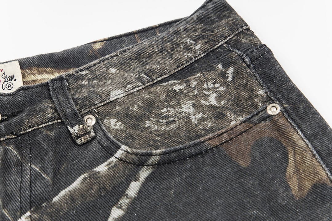 Stüssy FW23 Big Ol' Jean Realtree Edge Relaxed Denim Shorts - 7