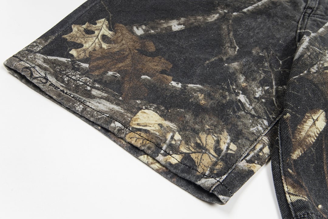 Stüssy FW23 Big Ol' Jean Realtree Edge Relaxed Denim Shorts - 9