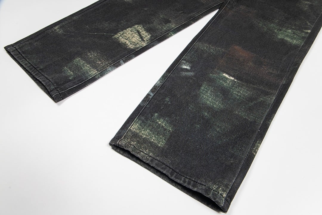 Stüssy FW24 Big Ol' Jean Stenpat Camo Relaxed Jeans - 11
