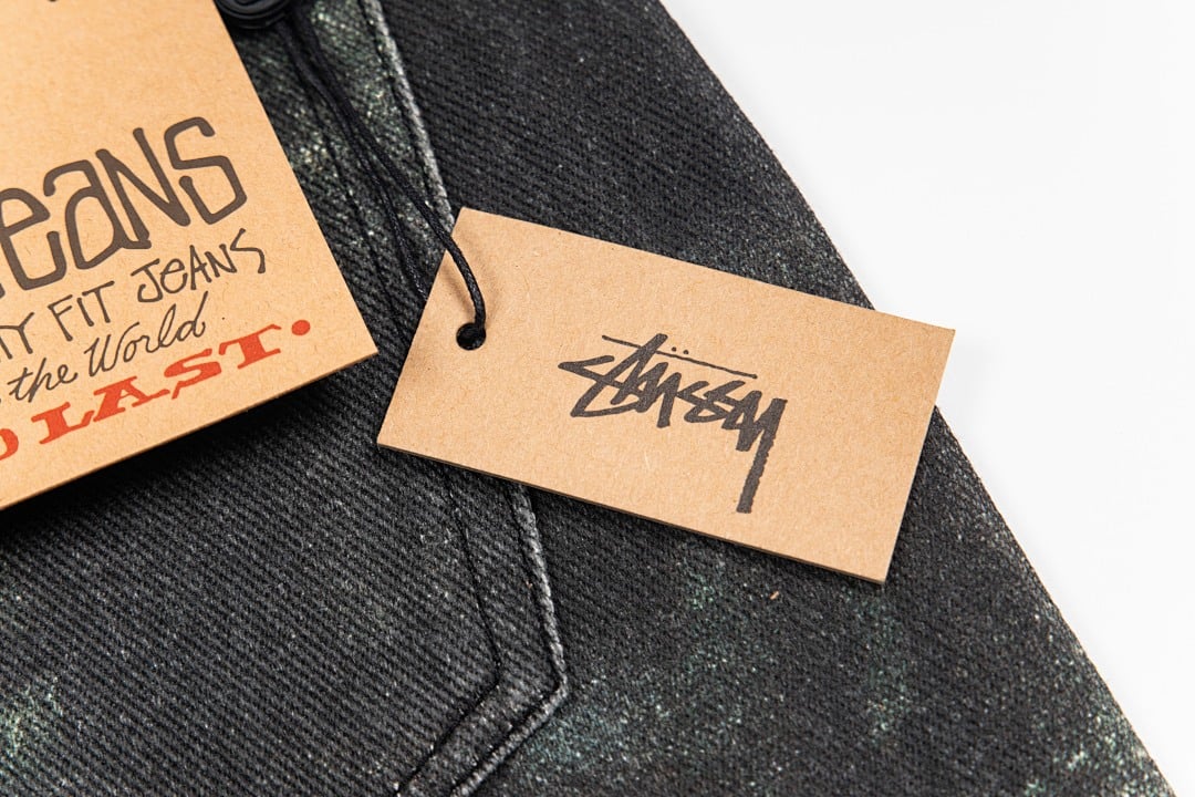 Stüssy FW24 Big Ol' Jean Stenpat Camo Relaxed Jeans - 12