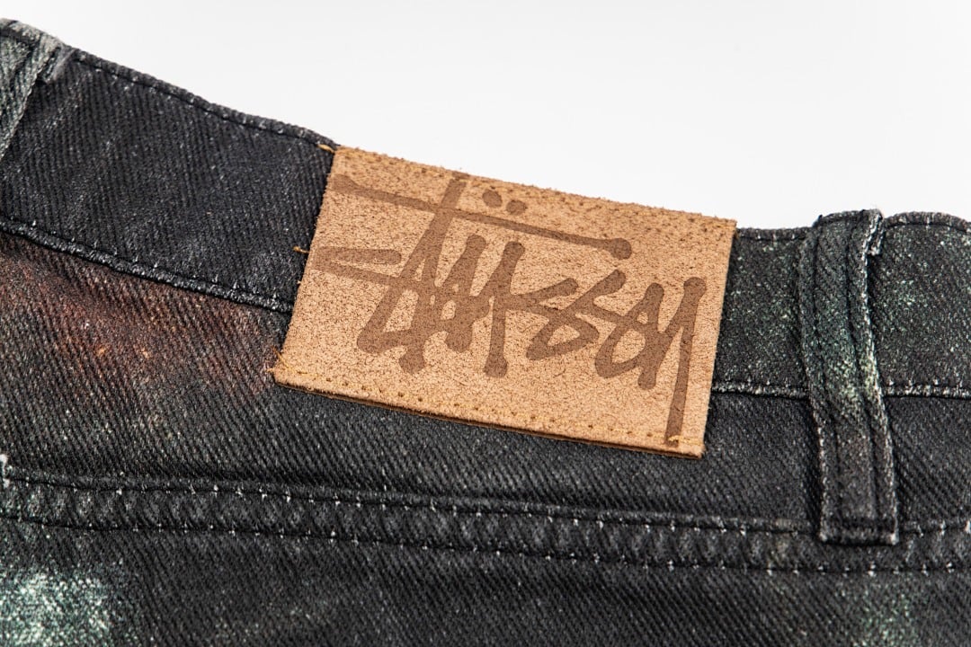 Stüssy FW24 Big Ol' Jean Stenpat Camo Relaxed Jeans - 14