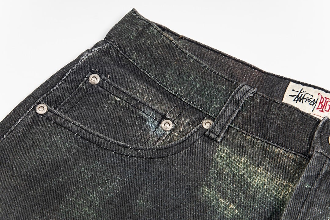 Stüssy FW24 Big Ol' Jean Stenpat Camo Relaxed Jeans - 5