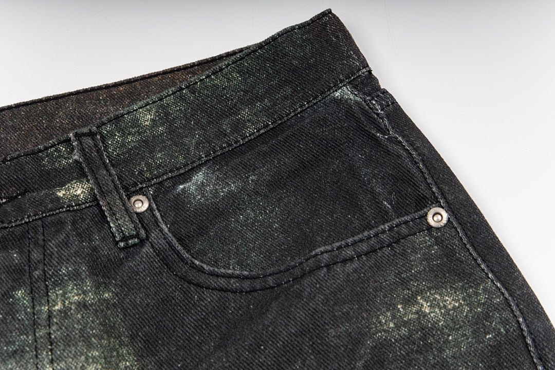 Stüssy FW24 Big Ol' Jean Stenpat Camo Relaxed Jeans - 6