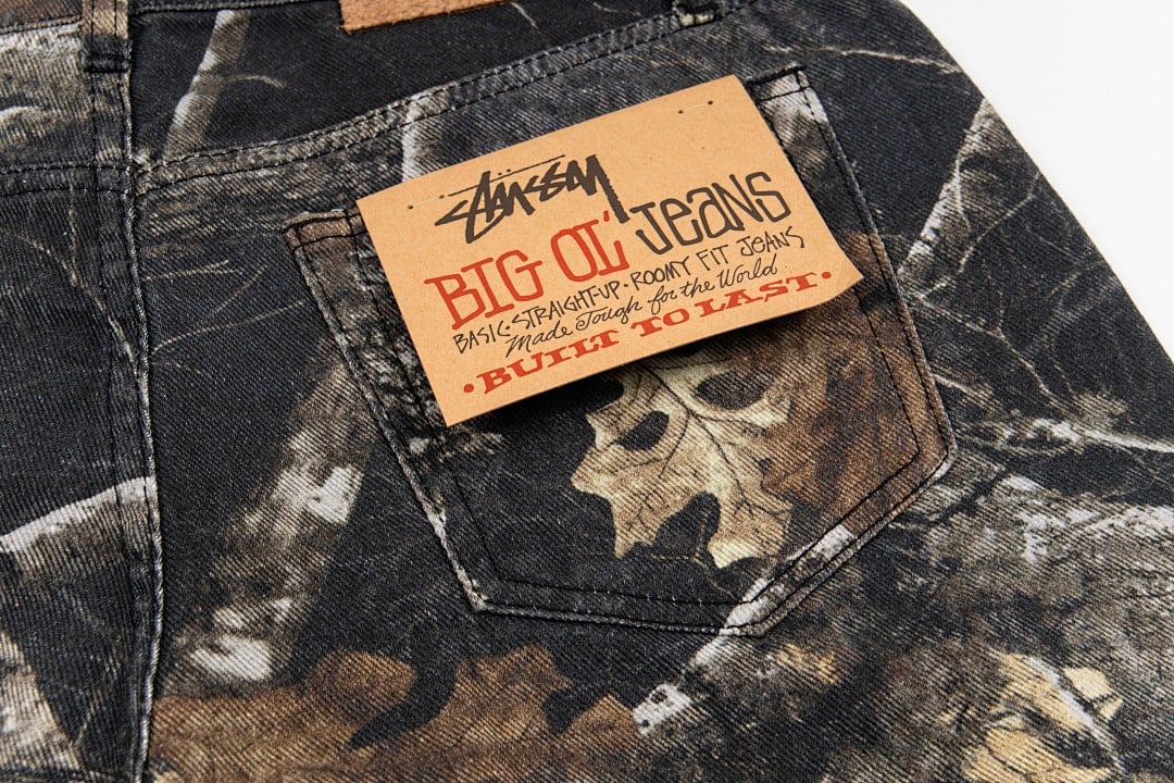 Stüssy FW23 Big Ol' Jean Realtree Edge Branch Print - 19