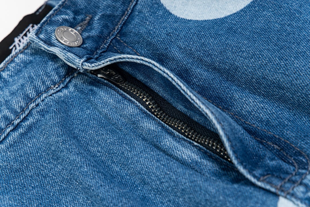 Stüssy 8-Ball Full Print Denim Pants - 15