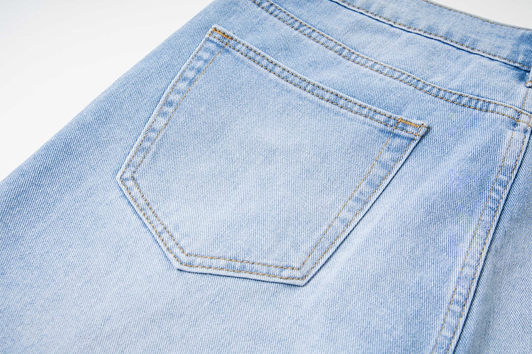 Stüssy Big Ol' Denim Shorts Light Blue - 11