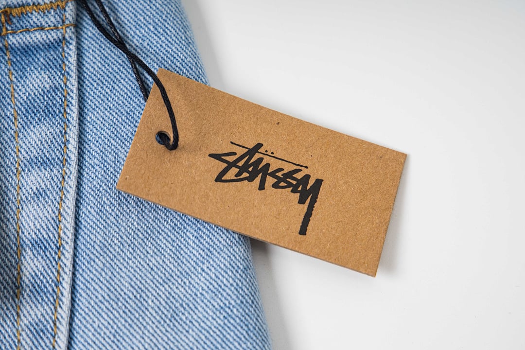 Stüssy Big Ol' Denim Shorts Light Blue - 14