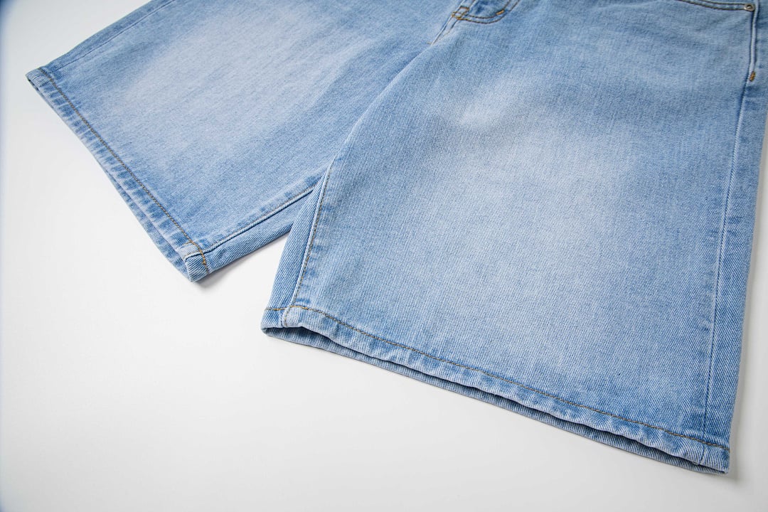 Stüssy Big Ol' Denim Shorts Light Blue - 15