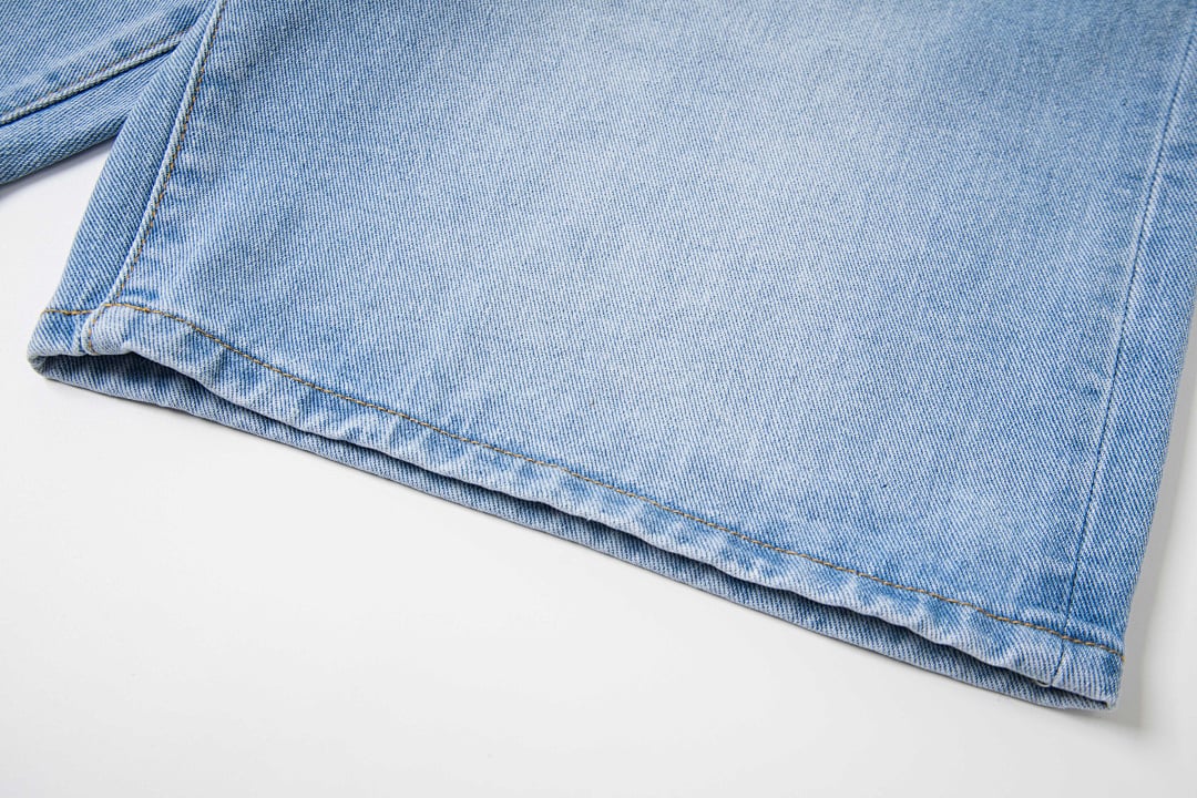 Stüssy Big Ol' Denim Shorts Light Blue - 16