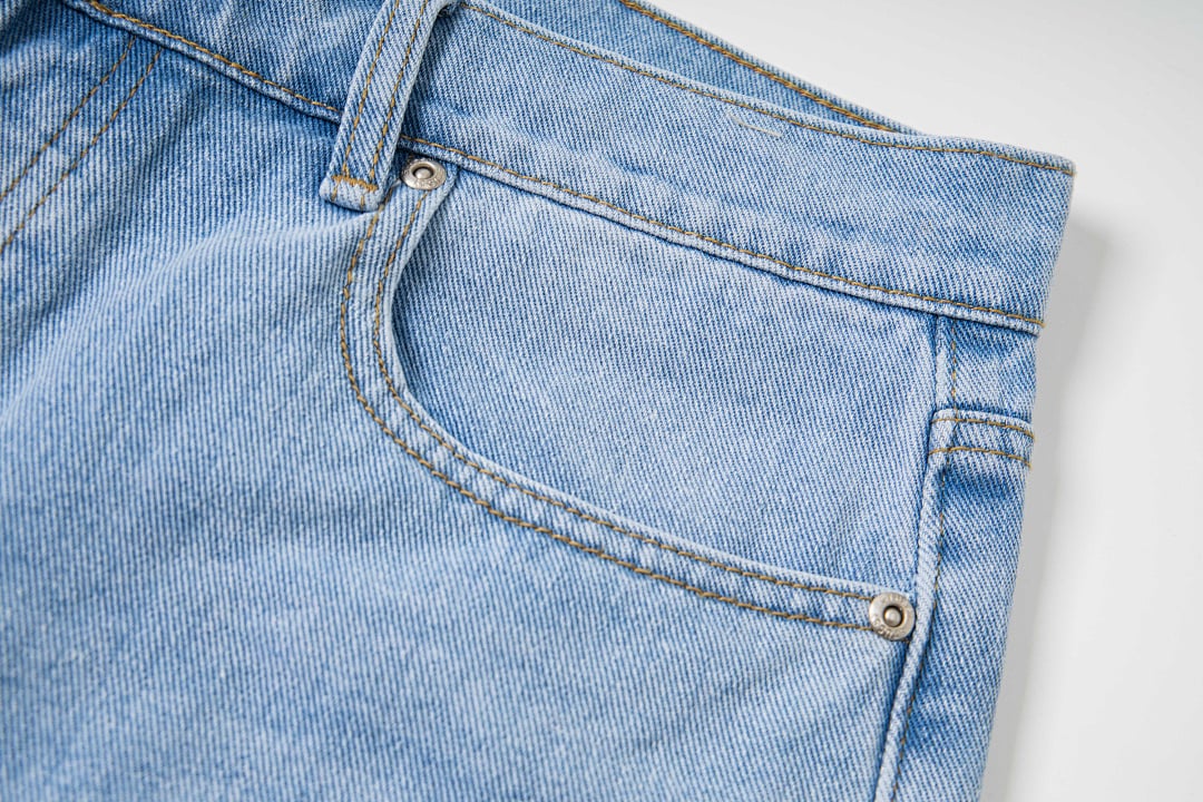 Stüssy Big Ol' Denim Shorts Light Blue - 9