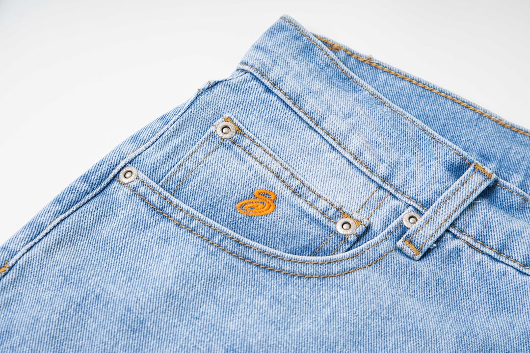 Stüssy SS25 Big Ol' Jeans Blue - 15