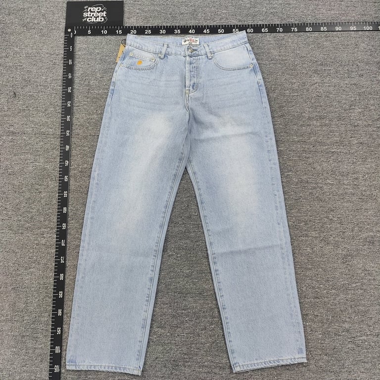 Stüssy SS25 Big Ol' Jeans Blue - 3