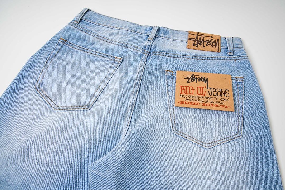 Stüssy SS25 Big Ol' Jeans Blue - 21