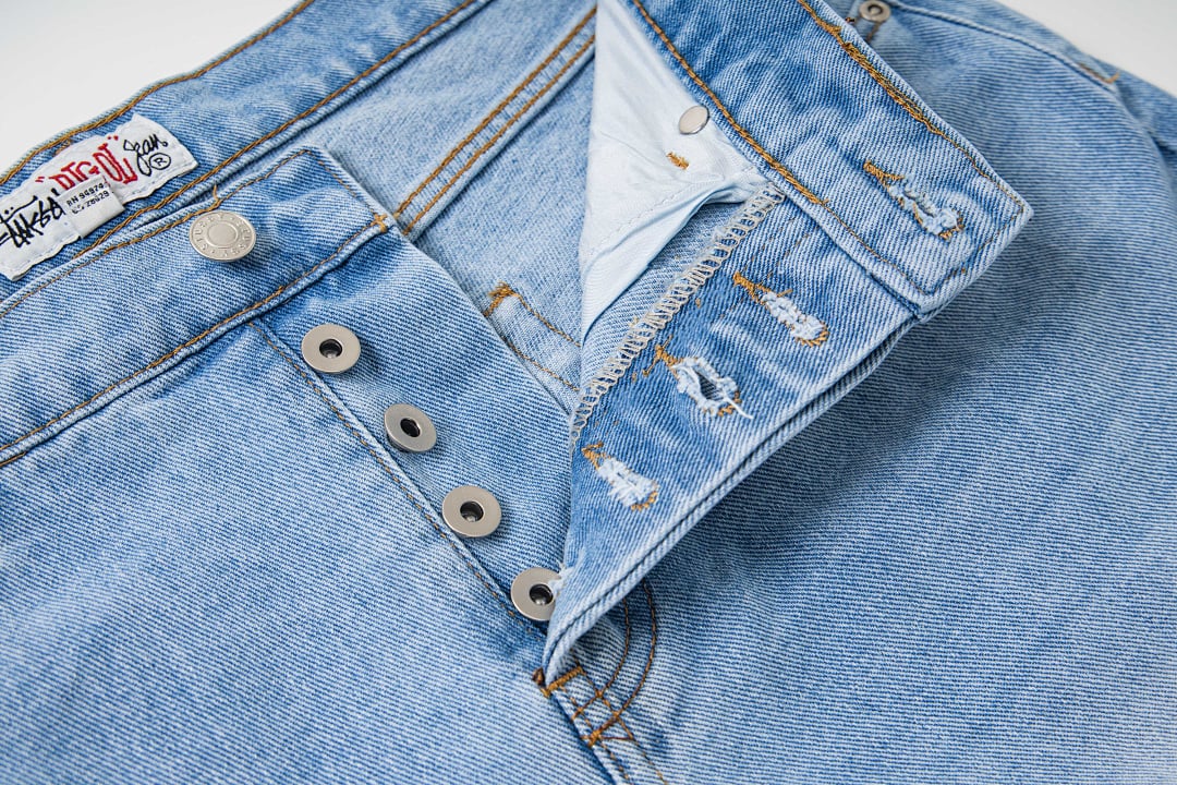 Stüssy SS25 Big Ol' Jeans Blue - 23