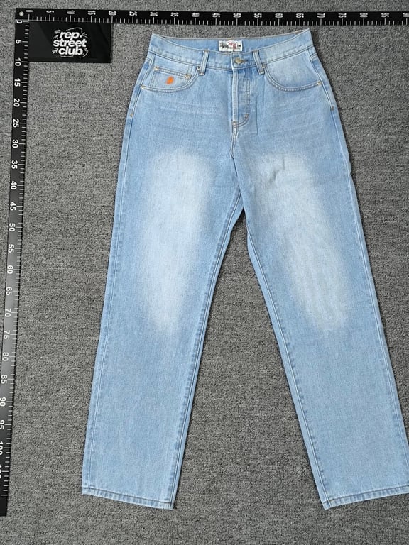 Stüssy SS25 Big Ol' Jeans Blue - 8