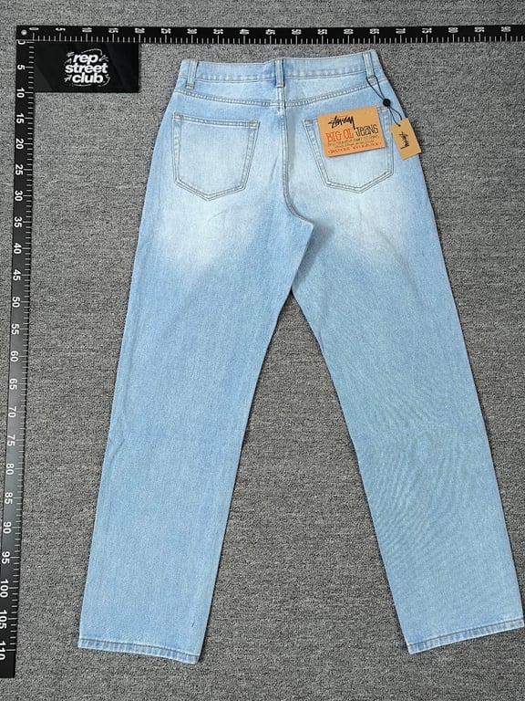 Stüssy SS25 Big Ol' Jeans Blue - 9