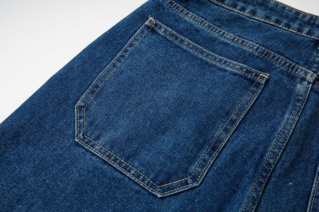 Stüssy SS25 Big Logo Denim Pants Blue - 13