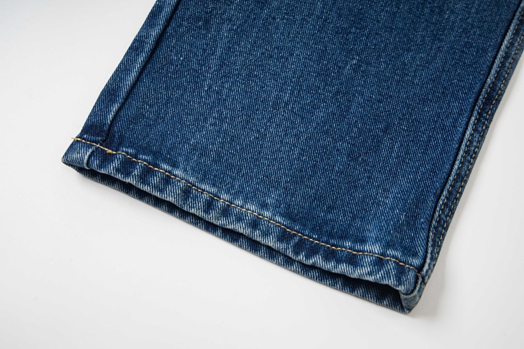 Stüssy SS25 Big Logo Denim Pants Blue - 19