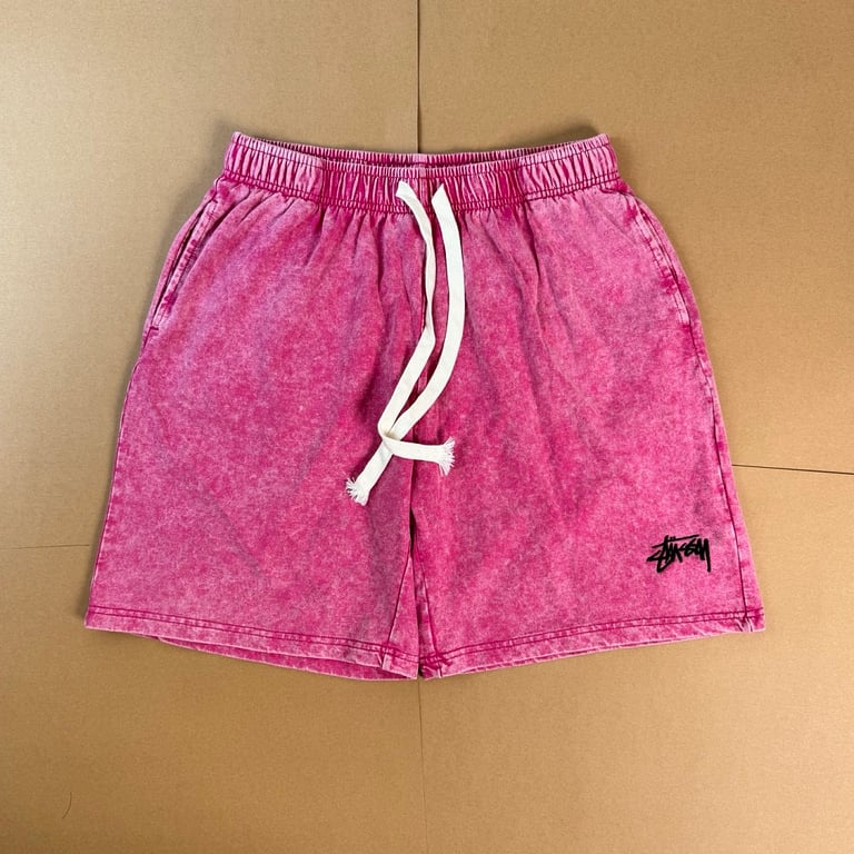Stüssy Washed Logo Shorts - 4