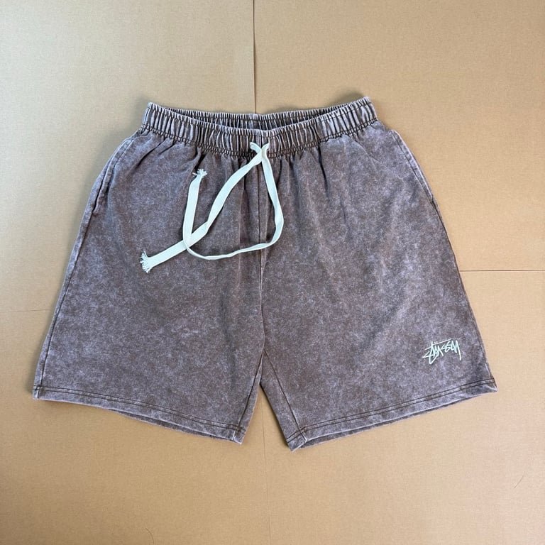 Stüssy Washed Logo Shorts - 8
