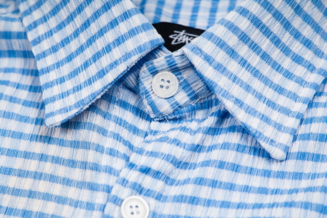 Stüssy Crinkled Check SS Shirt - 19
