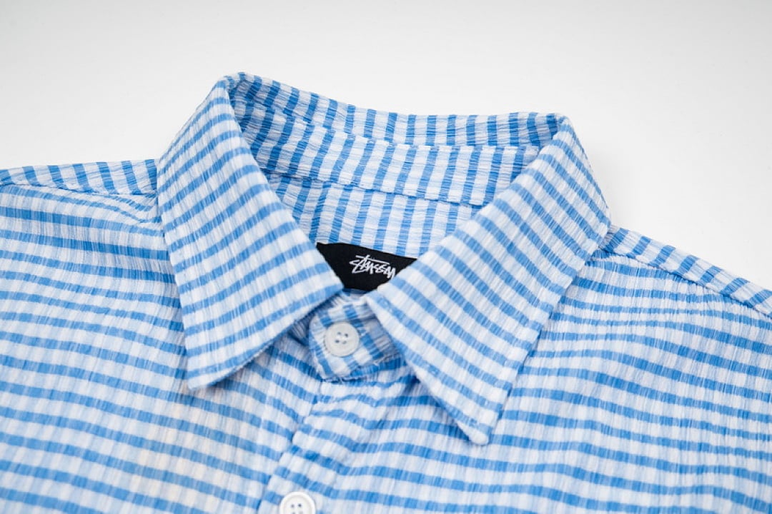 Stüssy Crinkled Check SS Shirt - 22