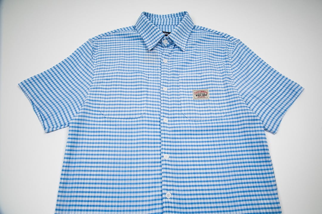 Stüssy Crinkled Check SS Shirt - 24